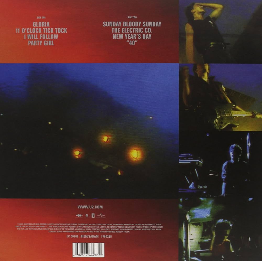 米LP U2 Live ”Under A Blood Red Sky” 1764285 Mercury Music Group, /00260 u2-under-a-blood-red-sky-rsd-